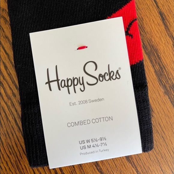 Happy Socks Smiling Hearts unisex Socks - Picture 3 of 6